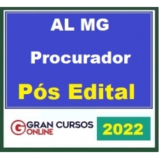 AL MG - Procurador - Pós Edital (G 2022) Assembleia Legislativa de Minas Gerais